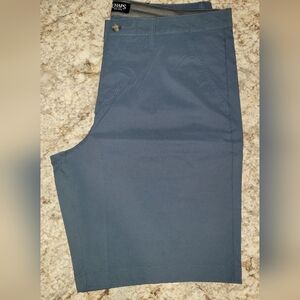 Chaps Flat Front Slate Blue Men's Shorts